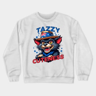 Aussie Pride Tasmanian Devil Tee Crewneck Sweatshirt